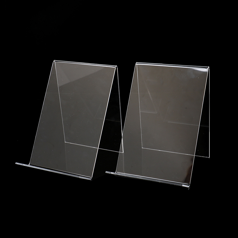 Clear Acrylic Book Stand Holder - 1pc Acrylic Book Display Stand Photo