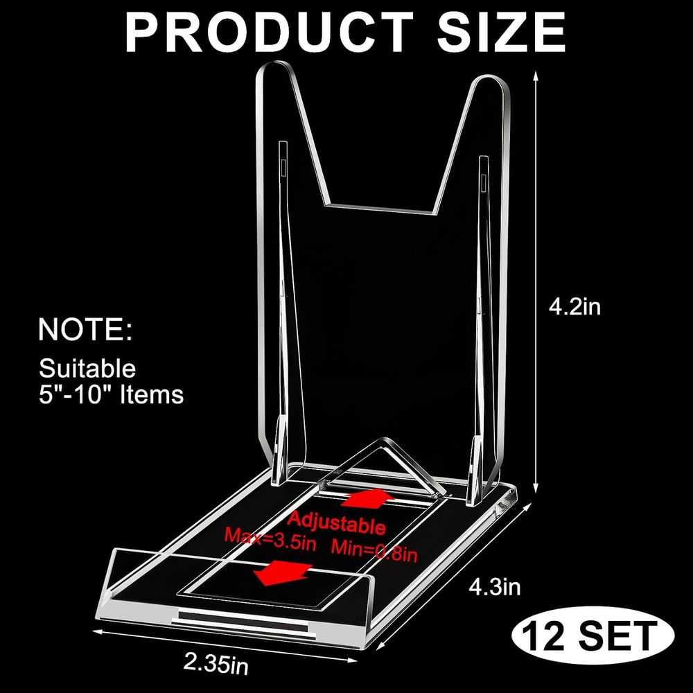 Adjustable Clear Acrylic Book  - Clear Acrylic Book Stand Holder 评论和价格