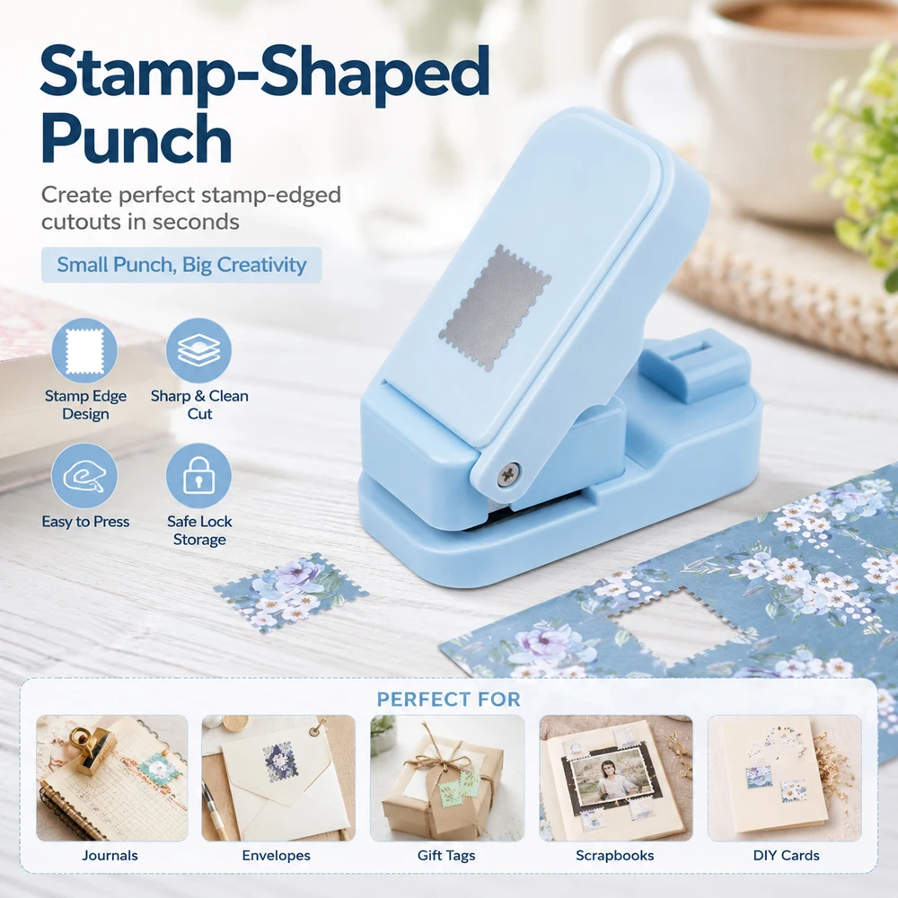 Postage Stamp Edge Paper Punch - Books 评论和价格