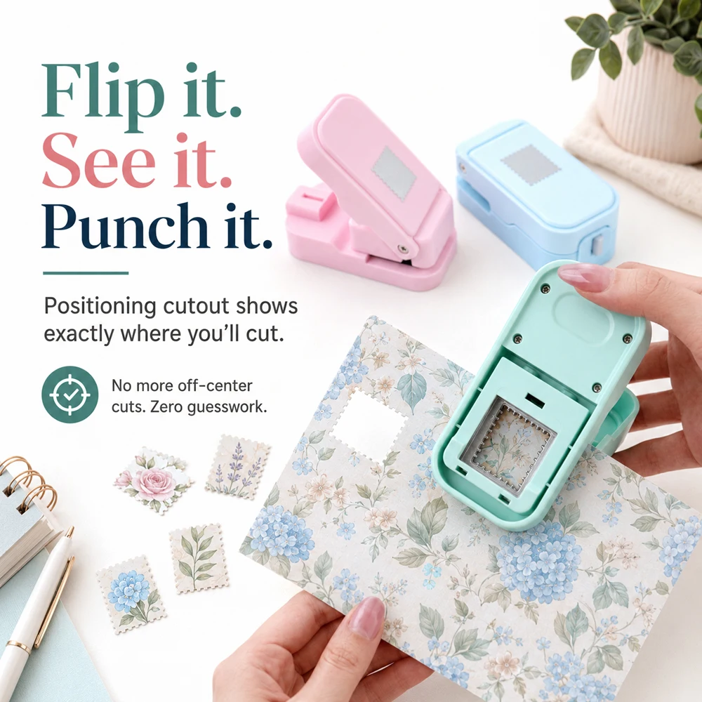 Postage Stamp Edge Paper Punch - Books 评论和价格