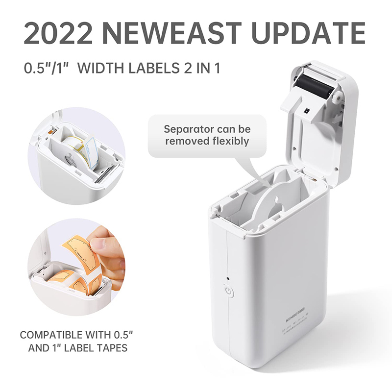 ​​NiiMbot D101 Mini Thermal La - Mini Pocket Thermal Printer Paper Roll 评论和价格