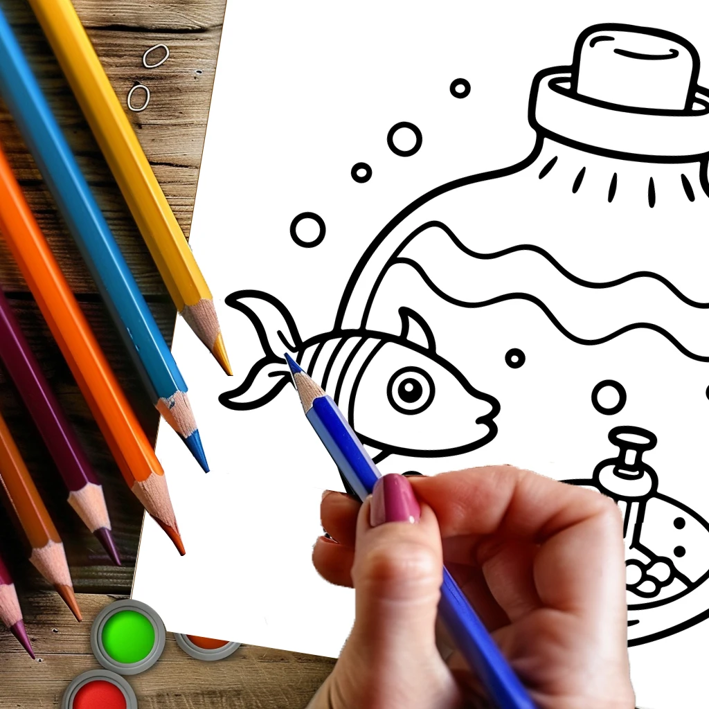 Coloring Book Magic Jar for Ad - Adult Coloring Book Stress Relief 评论和价格