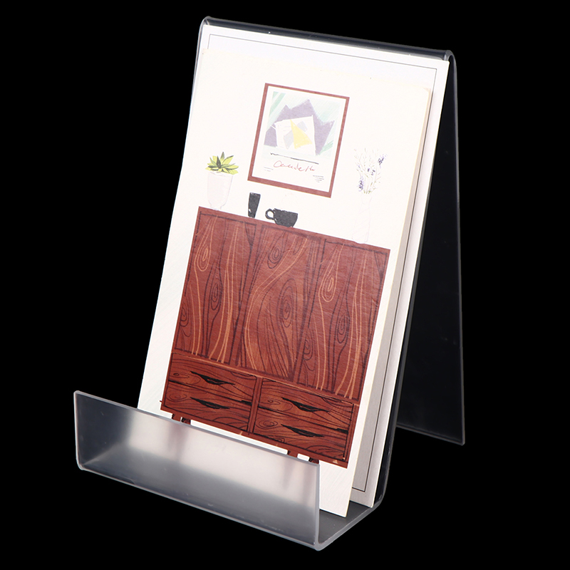 1pc Clear Acrylic Display Book - Clear Acrylic Book Stand Holder 评论和价格