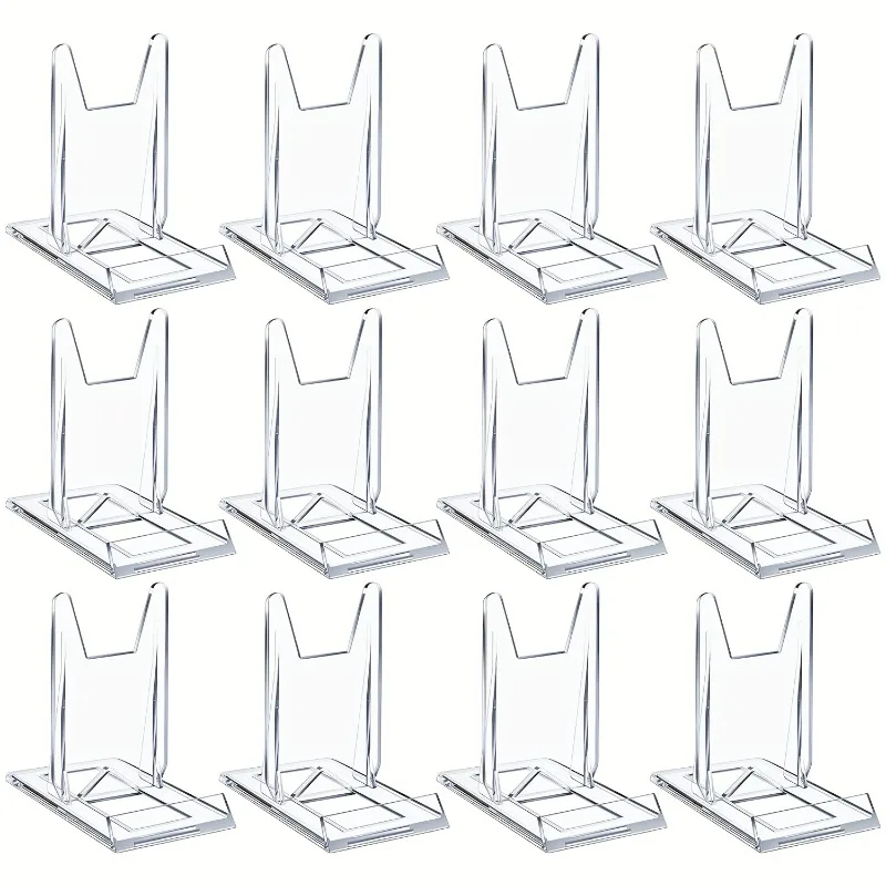 5/12pcs Clear Acrylic Display  - Clear Acrylic Book Stand Holder 评论和价格