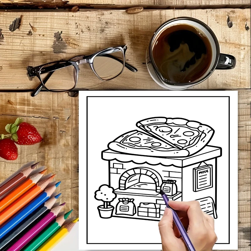 Coloring Book Little Spaces fo - Adult Coloring Book Stress Relief 评论和价格