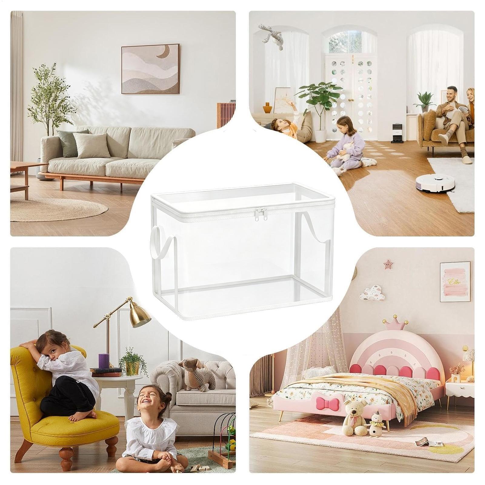 Toy Storage Bag Transparent Or - Books 评论和价格