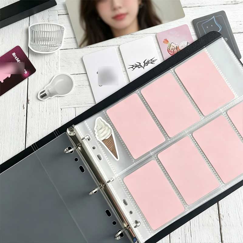 7 8 Slots Wide A5 D Ring Binde - Kpop Photo Card Binder 3 Inch 评论和价格