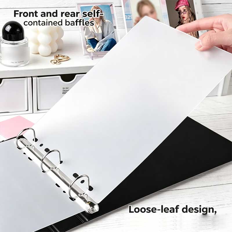 7 8 Slots Wide A5 D Ring Binde - Kpop Photo Card Binder 3 Inch 评论和价格