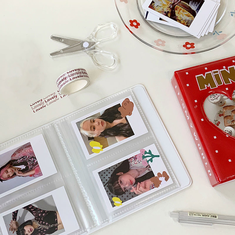 3 inches 64 Pockets Mini Photo - Kpop Photo Card Binder 3 Inch 评论和价格