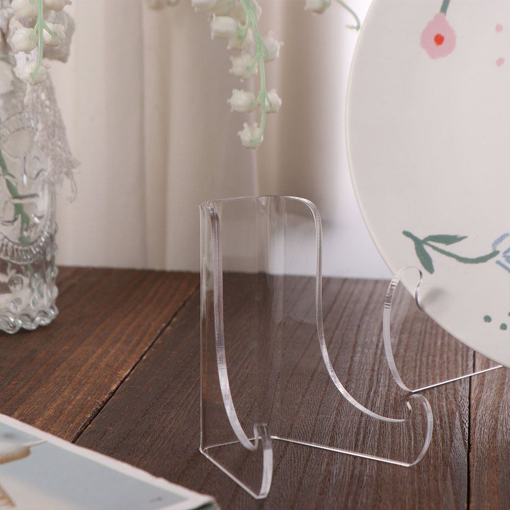 Tablet Holder Acrylic Flat Pla - Clear Acrylic Book Stand Holder 评论和价格