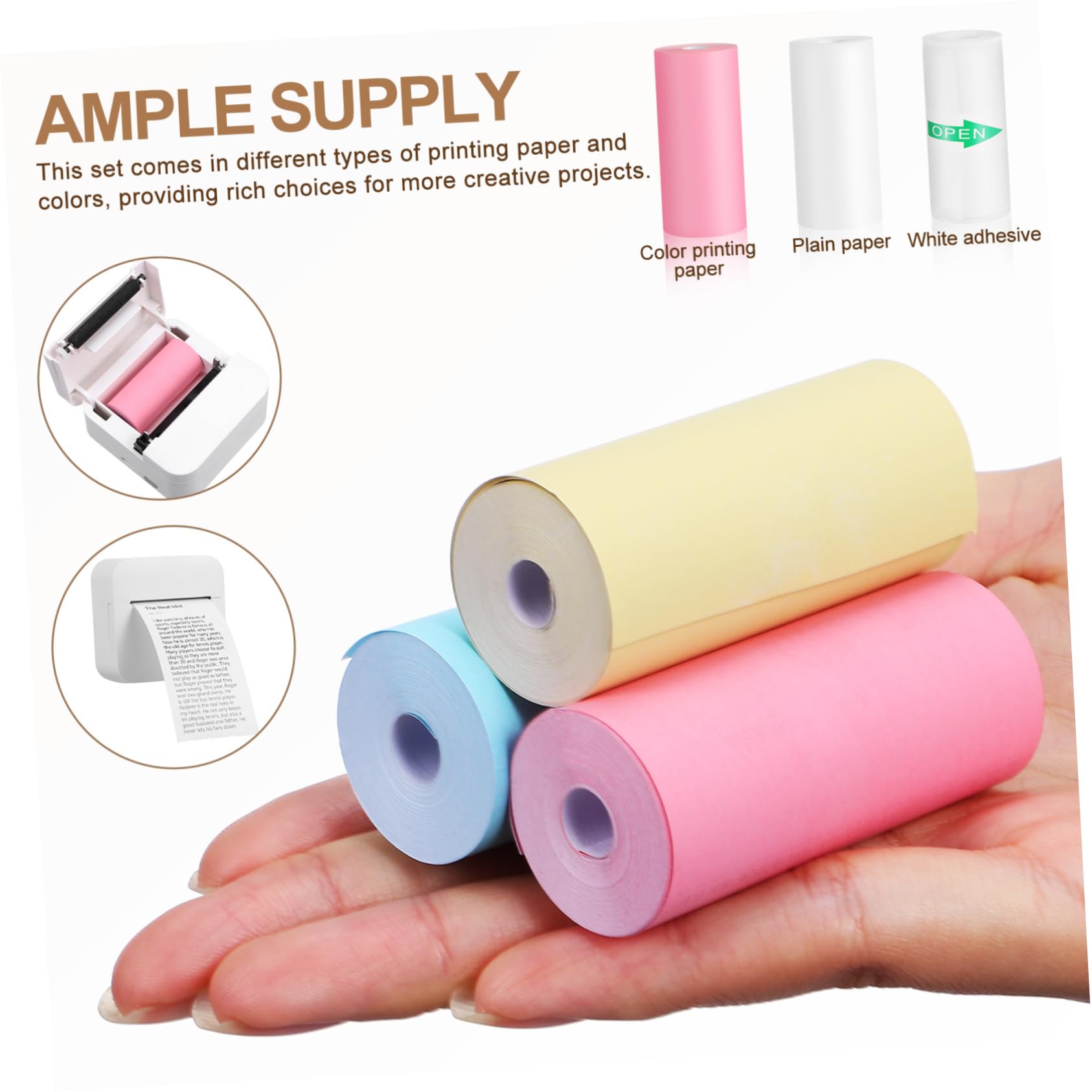 Mini Thermal Printer Paper 13  - Mini Pocket Thermal Printer Paper Roll 评论和价格