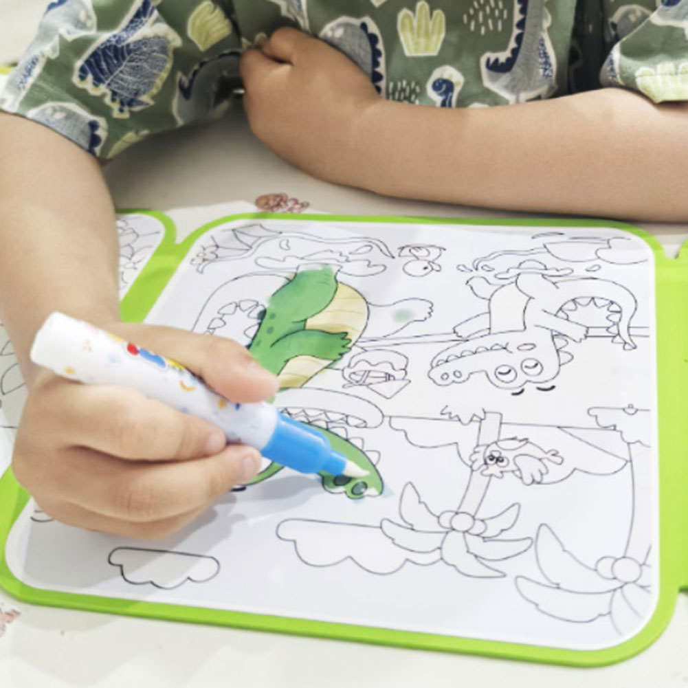 Kids Magics Clear Water Colori - Reusable Water Magic Coloring Book 评论和价格