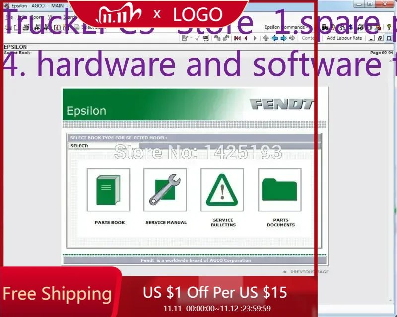 TruckEPC3 FENDT Spare Parts Bo - Books 评论和价格