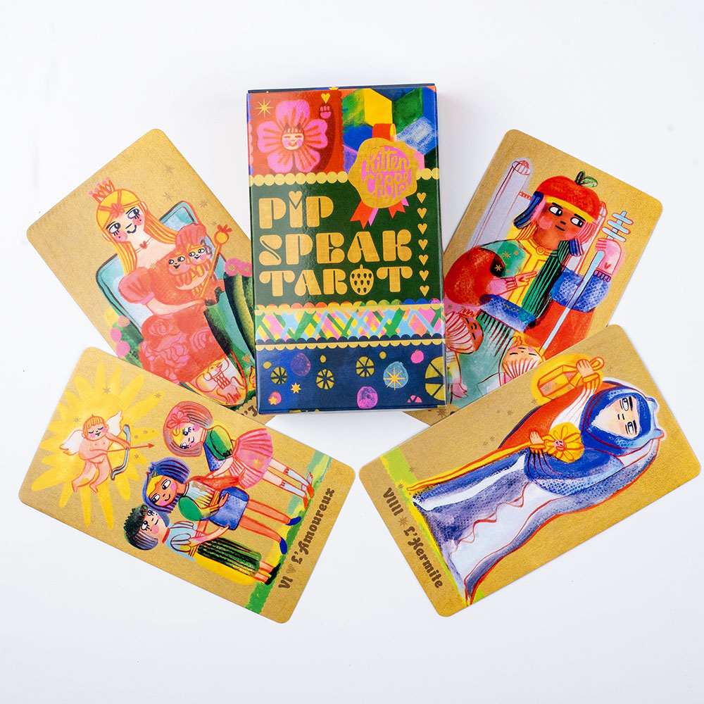 Pipspeak Tarot 10.3*6cm A Deli - Tarot Deck With Guidebook 评论和价格