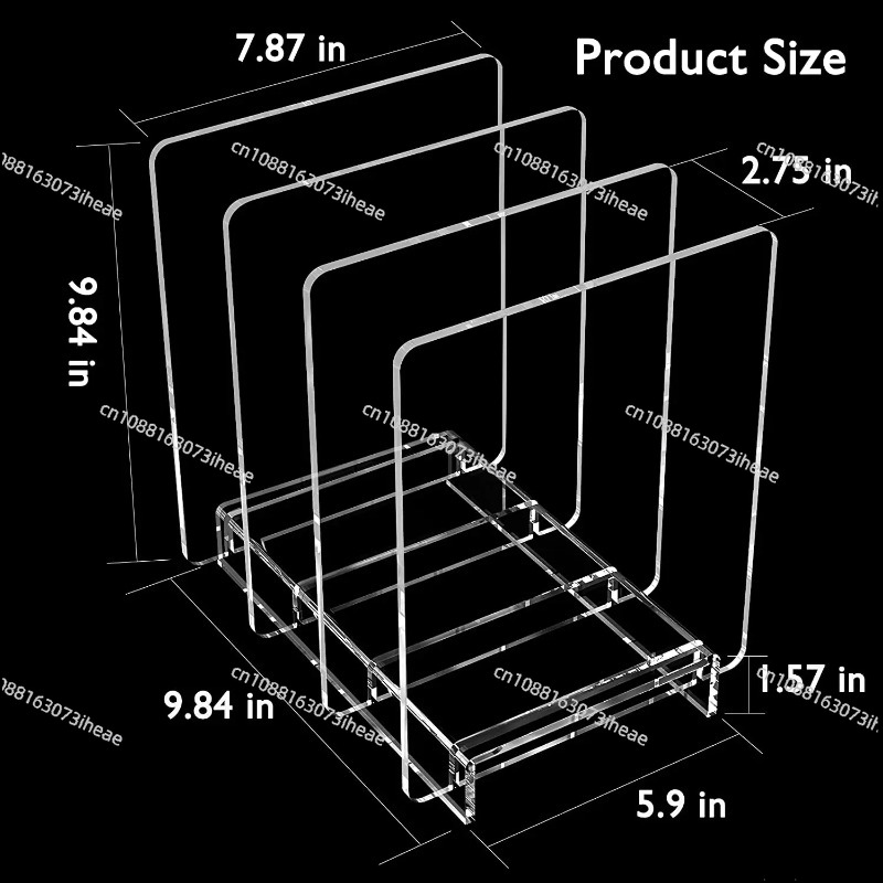 Clear Acrylic Magazine Holder  - Clear Acrylic Book Stand Holder 评论和价格