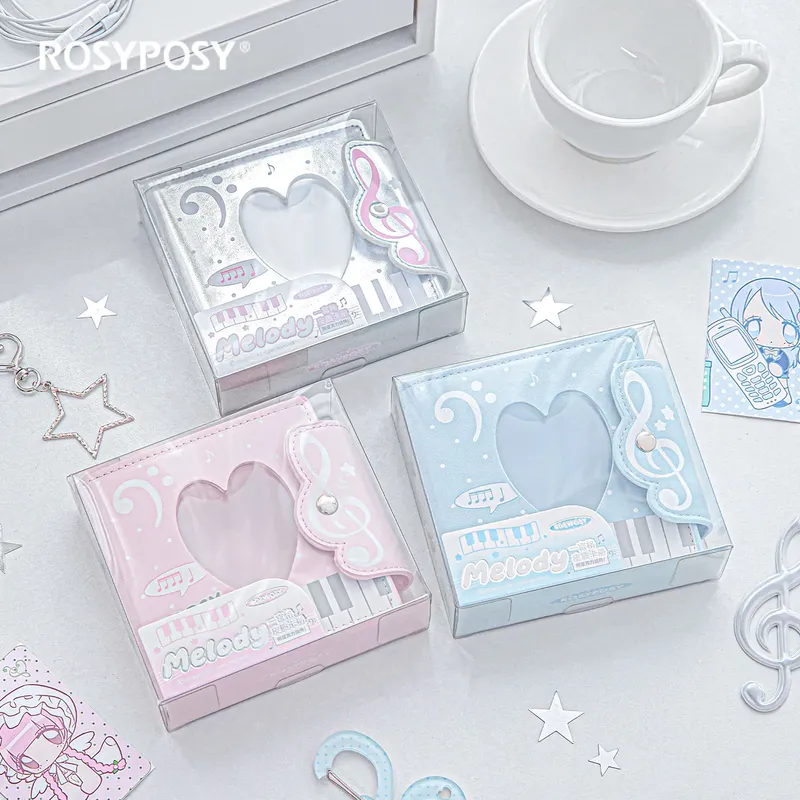 New Rosyposy Photocard Binder  - Blank Sheet Music Notebook 评论和价格