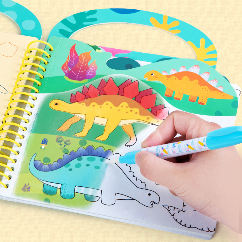 Magic Water Drawing Book for K - Reusable Water Magic Coloring Book 评论和价格