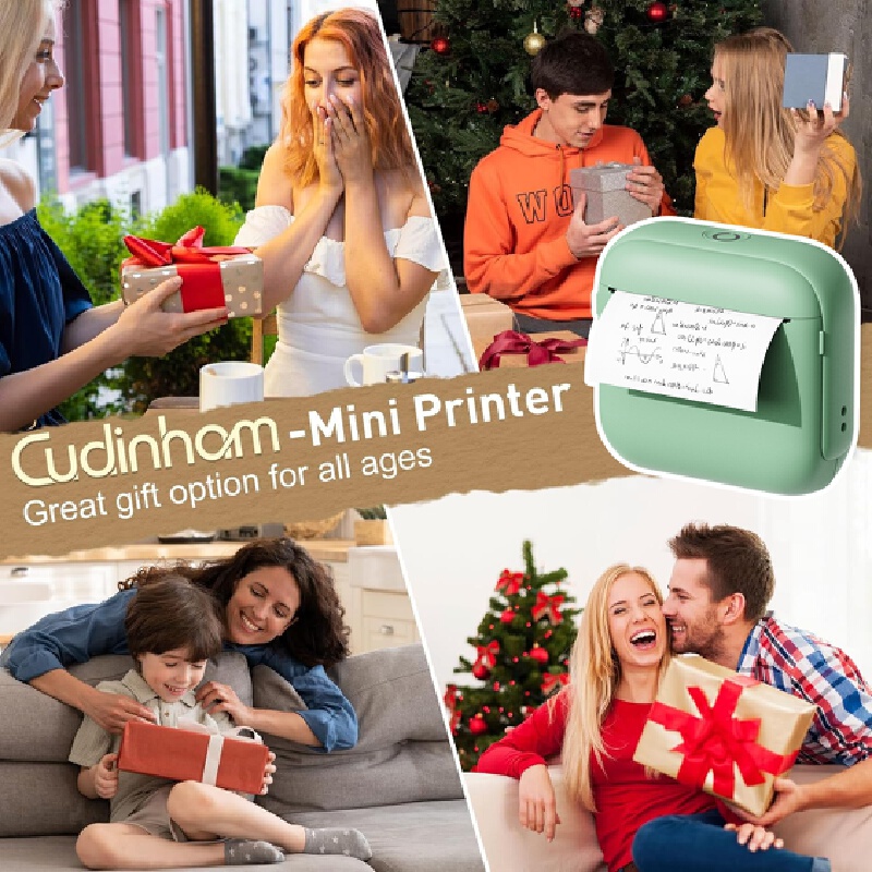Mini Pocket Bluetooth Inkless  - Mini Pocket Thermal Printer Paper Roll 评论和价格