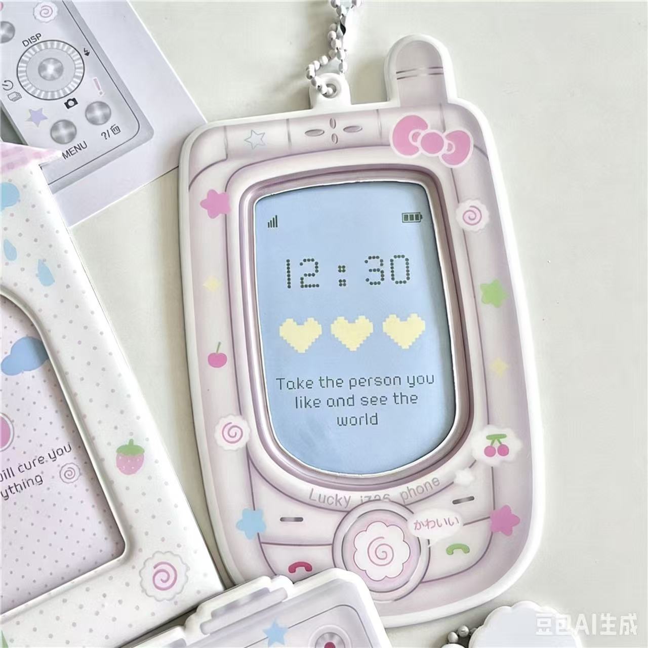 1PC Cartoon Kpop Photocard Hol - Kpop Photo Card Binder 3 Inch 评论和价格