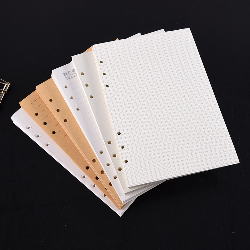 A5 A6 A7 Black Craft White  Lo - A5 Spiral Dotted Grid Notebook 评论和价格