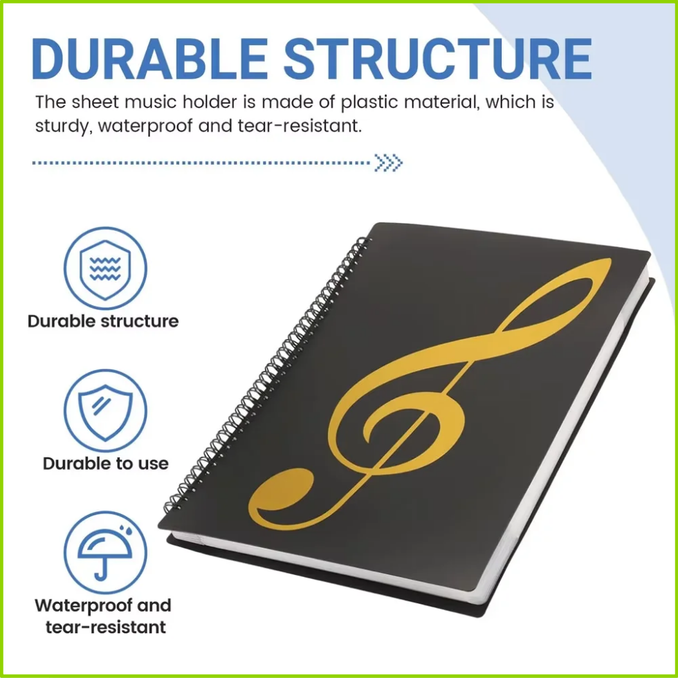 Flexible 40 Pages Piano Music  - Blank Sheet Music Notebook 评论和价格