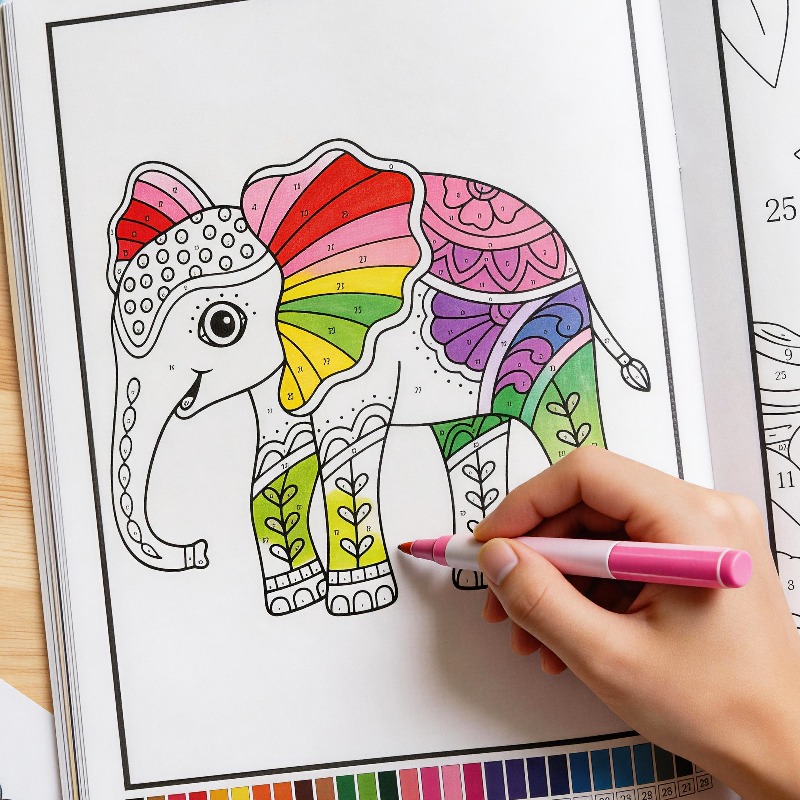 Adult Animal/plant Coloring St - Adult Coloring Book Stress Relief 评论和价格