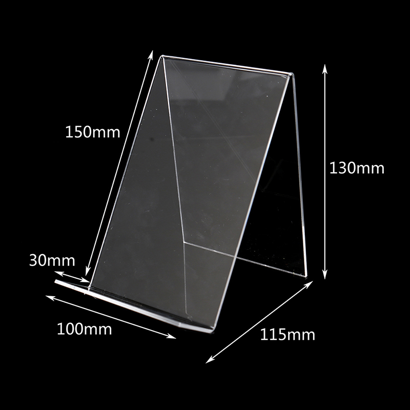 1pc Acrylic Book Display Stand - Clear Acrylic Book Stand Holder 评论和价格